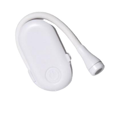 3W Small Clip On Book Light Stepless Dimming 5V 1A USB Charging Eye Care Book Light for Reading At