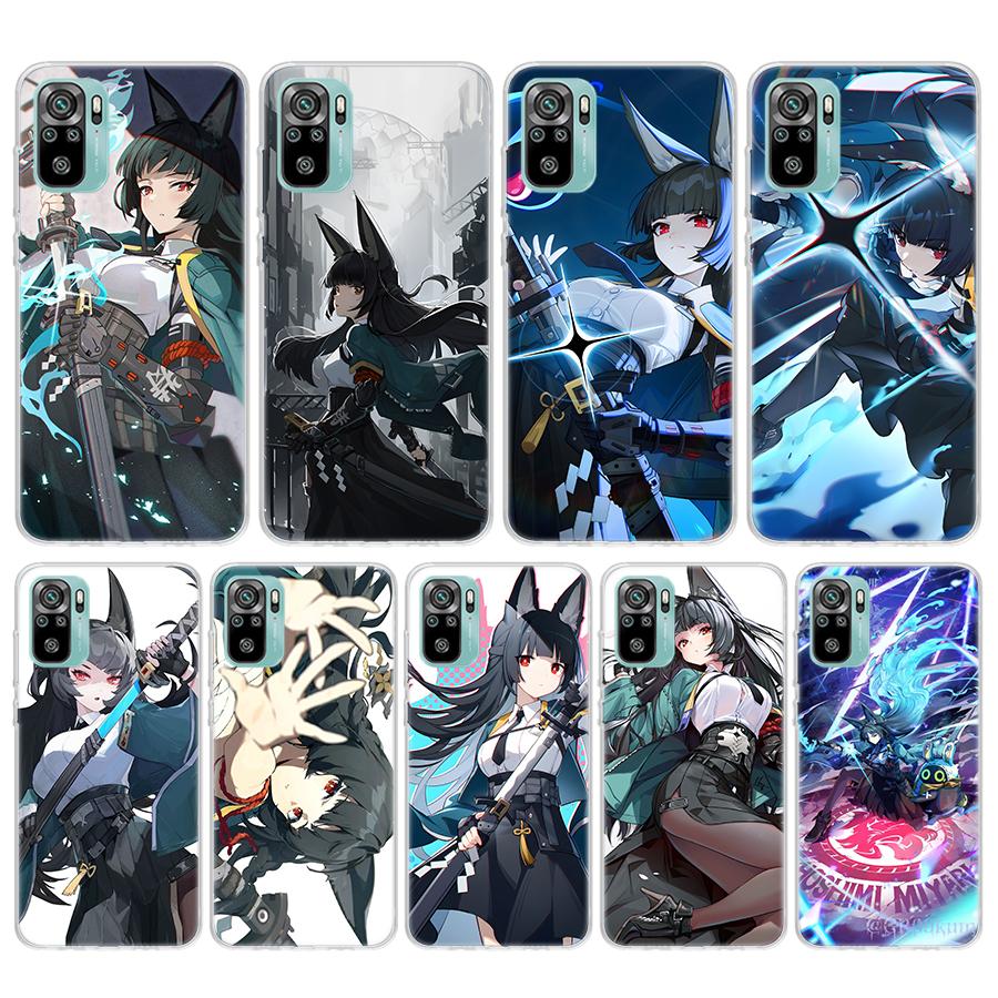 Hoshimi Miyabi Zenless Zone Zero ZZZ Silicon Phone Case For Xiaomi Redmi Note 14 13 12 12S 11 Pro Plus 11S 10 10S 11T 11E 4G 5G