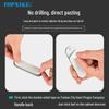 Self-Adhesive No-Drill Sliding Door Handle for Glass & Wardrobe