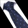 Necktie Man 7.5 cm Silk Tie Solid Color Gravatas Suit Accessories Fit Wedding Holiday Party