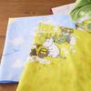 JIKAN STYLE Moomin Goods Lunch Cloth Bento Wrap Cotton Apple Orange Forest Ribbon Dot Rain Stripe Sunnyday 48 x 48 cm 05930 100% Approx. (Forest)