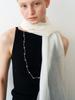 Love Me Monster Two Ball Link Chain Long Necklace (L261Mnk150)