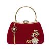 Tassel Accessory Handbag, New Chinese Style Banquet Dress Bag, Bag Flag, Cheongsam Cross-body Bag, Woman's Hand-held Bag Casually