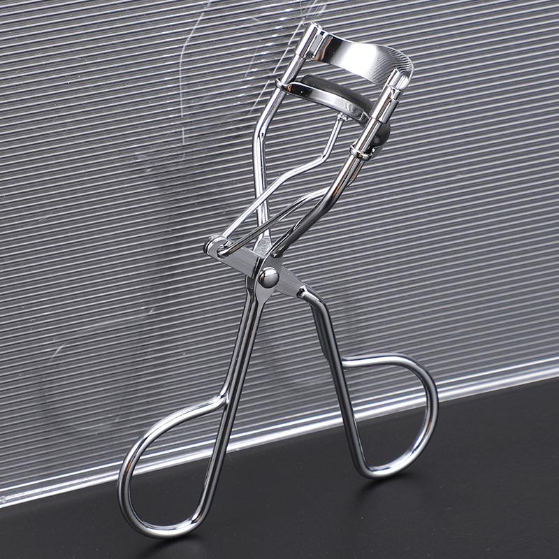 A6A Portable Sunflower Eyelash Curler - Natural Curl, No Pinch, Wide-Angle Design for False Lashes
