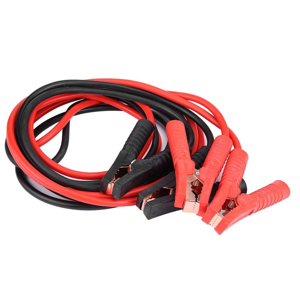 1 Pair of 12V Car Power Booster Cable Emergency Battery Jumping Cables Battery Line 4m 2000A