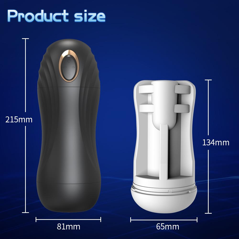 Masturbator Masculin Vibrator cu Aspirație Orgasm la un Clic Gemete Sexy Antrenor pentru Penisul Bărbaților Jucărie Sexuală pentru Adulți pentru Bărbați