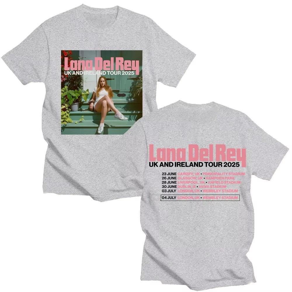 2026 SpringSummer Lana Del Rey UK and Ireland Tour Hiphop Fashion Hit Tshirt Y2K Streetwear