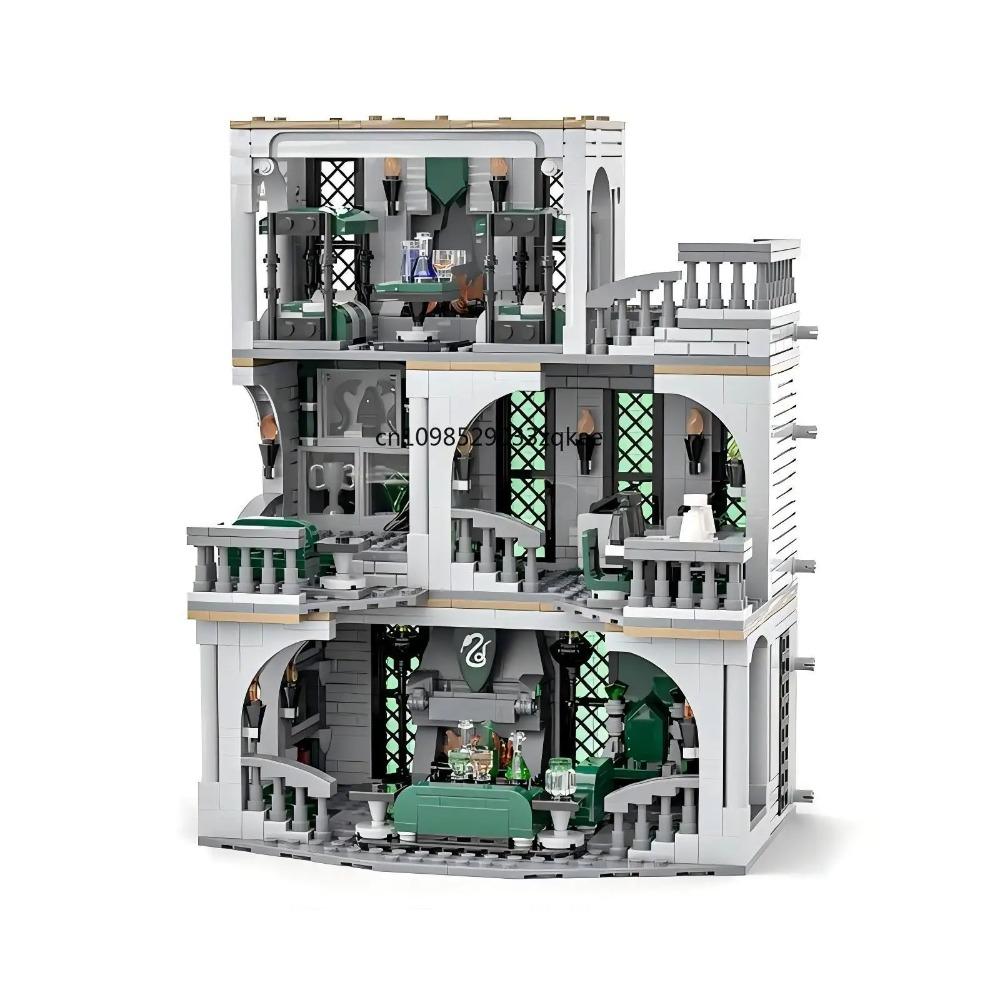 Classic Scene Wizard Academy MOC Magic Movie Figures Brickheadz Animals Sets Castle Station Skyline Building Blocks Kid Toy Gift