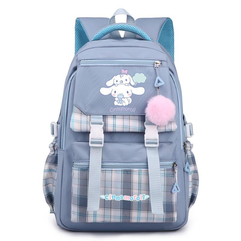 Japanese Anime Style Youth Backpack Students - Large Capacity School Bag With Laptop Sleeve Zippered Pockets
