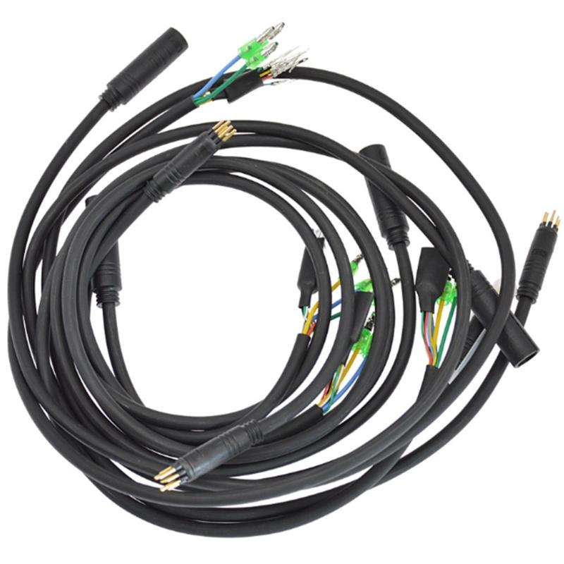 E-Bike Motor Verlängerungskabel mit Stecker/Buchse Elektrofahrräder 9-Pin Motor Umwandlungskabel Verlängerungskabel