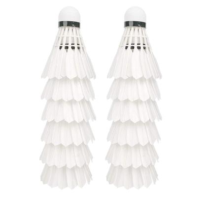 Itisyou Badminton Fitness Badminton Balls for Outdoor Pack of 12 Shuttlecocks, Badminton, High-Speed Practice, Use,