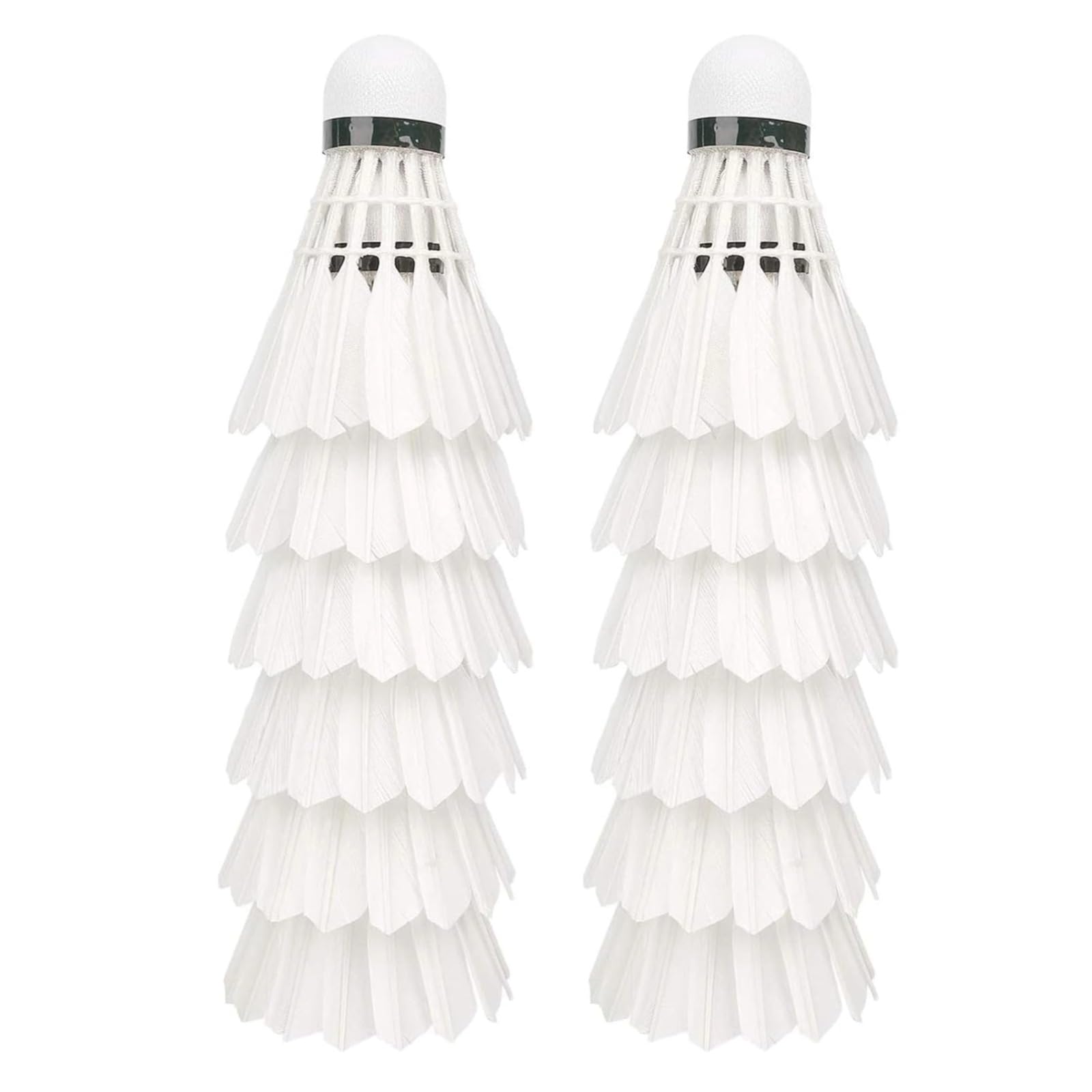 

Itisyou Badminton Fitness Badminton Balls for Outdoor Pack of 12 Shuttlecocks, Badminton, High-Speed Practice, Use,