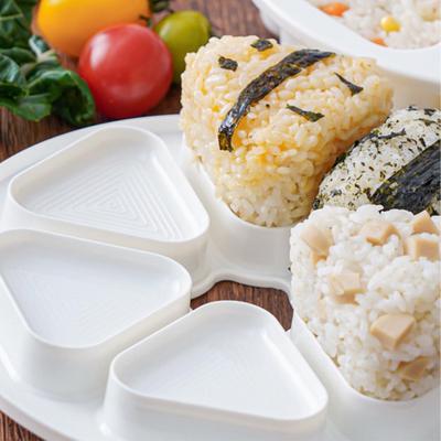 Onigiri Mould Triangle Bento Box Japanese Sushi Making Kit Sushi Mold Sushi Press Maker Rice Ball Making Homemade