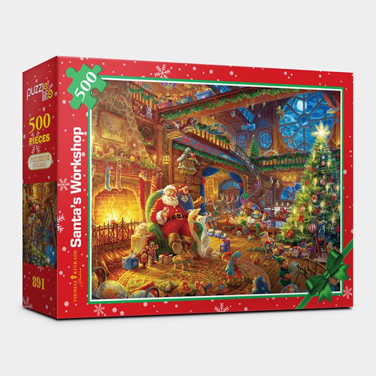 500-teiliges Puzzle – Santas Wunschzimmer, beliebtes koreanisches Puzzle