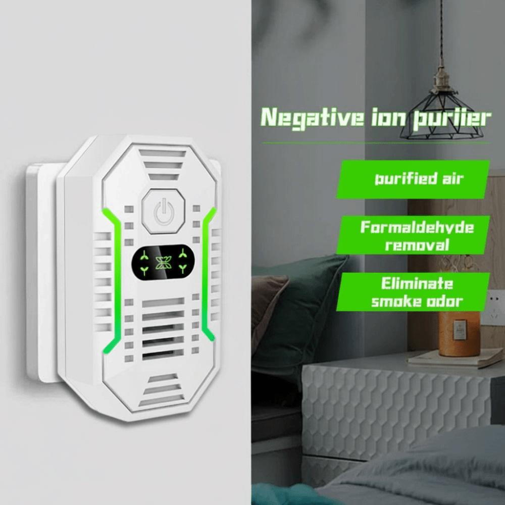 Portable Air Cleaner US UK EU Plug Plug-In Air Purifier Dust Removal Negative Ion Generator Pet