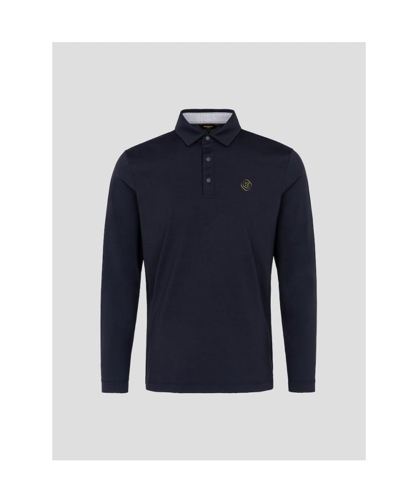 BEANPOLE GOLF [B_Under] Men'S Action Knit Collared T-Shirt Black