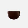 Cone Halfmoon Card Case _dark Brown