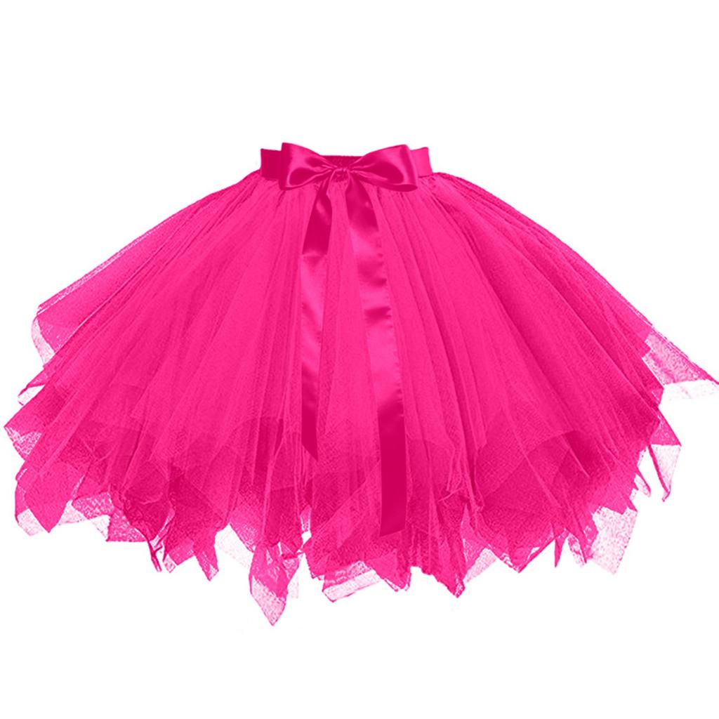 Women's Skirt Boneless Skirt Mesh Lace-Up Skirt