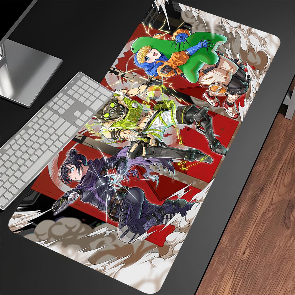 Apex Legends Mouse Pad Art Large Overlock Edge Mat Rubber Speed PC Computer Gaming Anime Mousepad Xxl Desk Keyboard Mat Mausepad