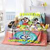 Warner Bros. Works (77) Personalized Name Blanket Throw Customizable Blanket Warmthful Decor Versatile for Chair Office Chair Nap Picnics