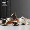 Yongfengyuan Madam Porcelain Pomegranate Garden 17-Piece Tea/Coffee Set