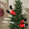 Christmas Decorations Cute Elf Legs Christmas Tree Pendant Christmas Stuffed Legs Window Pendant