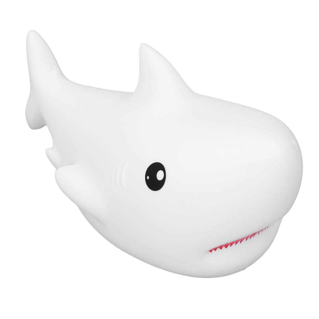 Cute Shark Night Light Baby Sleep Light 1200mAh Cartoon Ambient Light for Bedrooms Offices
