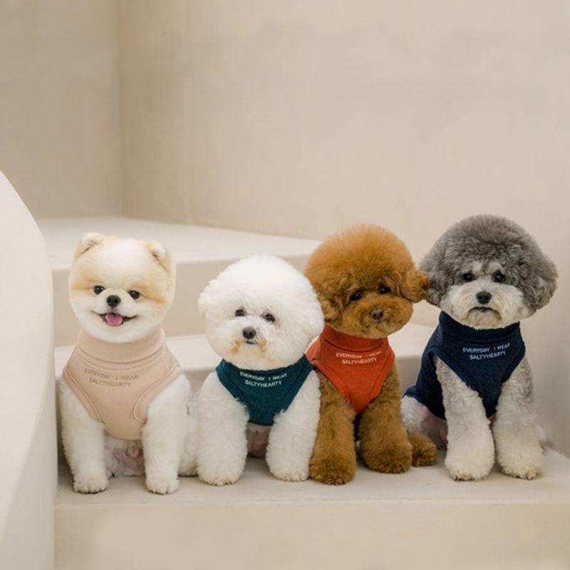 SALTYHEARTY Col roulé Macaron NAVY