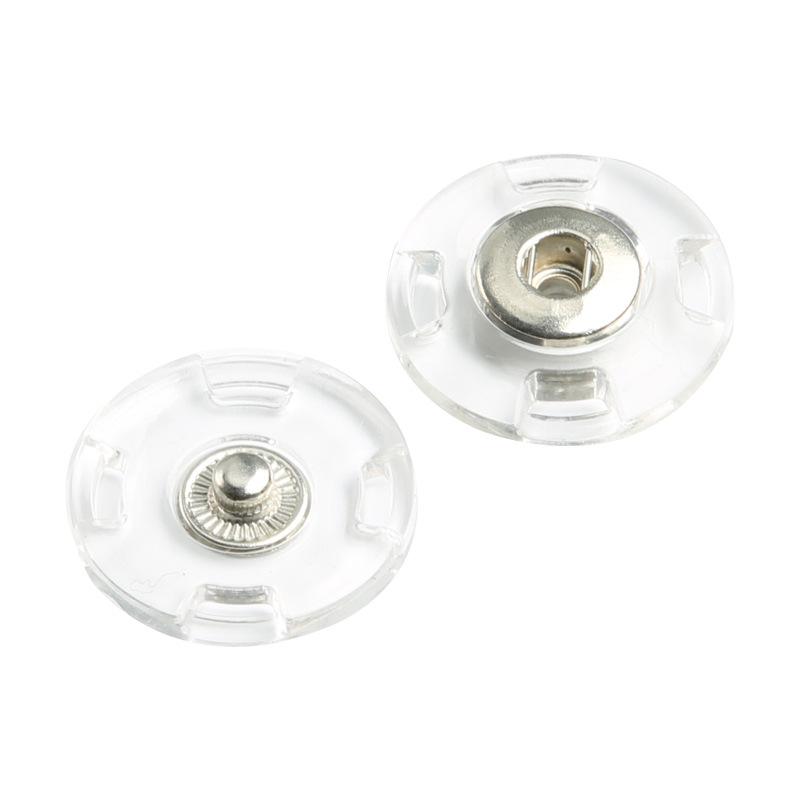 Transparent Hidden Button Mother And Child Button Clothes Coat Fur Invisible Fixed Button Press Button Sweater Cardigan Button