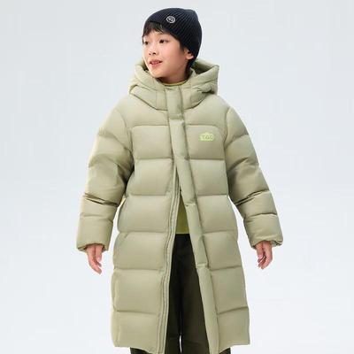 EBAER Unisex Kids' Extreme Cold Extra Long Winter Down Jacket