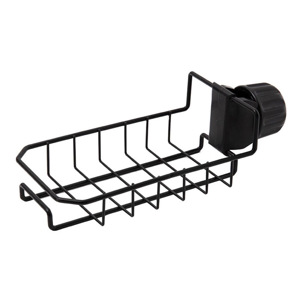 Faucet Rack Cloth Drain Rack Hollow Ventilation Bathroom Rack Punching Kitchen Sink Storage Rack