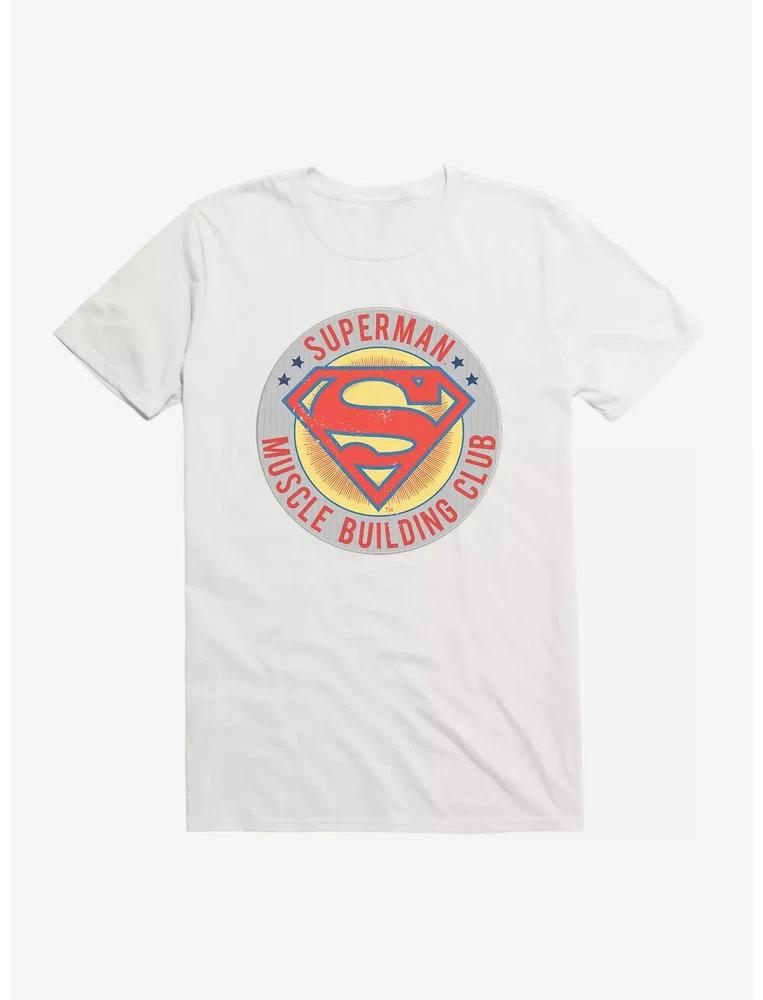 Comics SuperUnisex Muscle White TShirt S