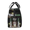 Custom Freemason Masonic Sun Moon Insulated Lunch Bag for School Office Leakproof Cooler Thermal Bento Box Women Children