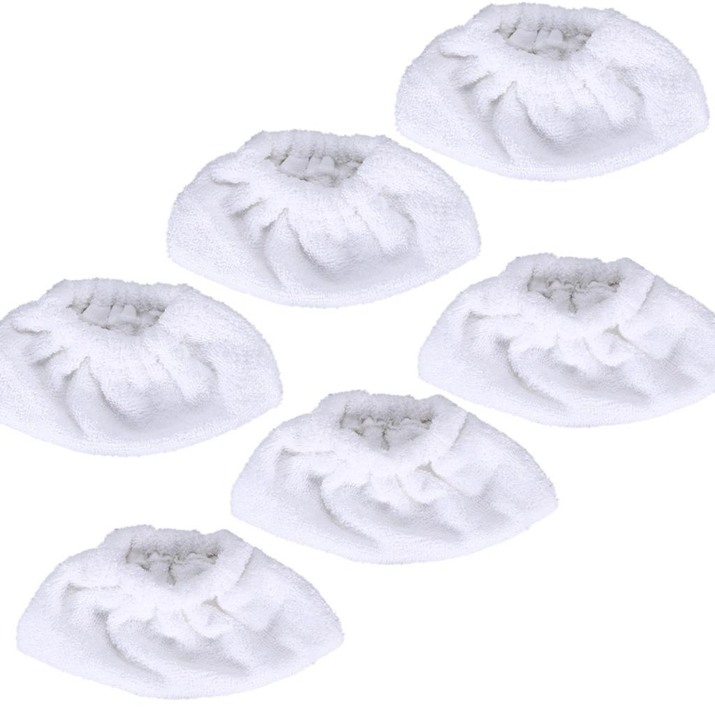 6/10 Pack Microfibre Cloth Cover Set Replacement for Steam Cleaner SC1 SC2 SC3 Hand Nozzles Covers Accessories