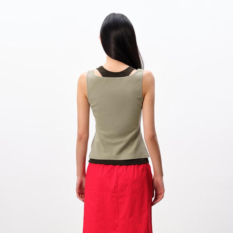 GREEN BELT Slim-Fit Racerback Tank Top