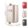 3000W Mini Electric Tankless Hot Water Heater Kitchen Washing Electric Water Heater Hot Water Heater Water Heater Water Heating