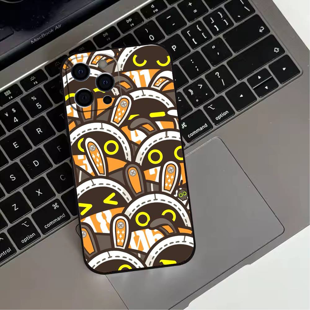 Zenless Z-Zone Zero Bangboo Phone Case For iPhone 17,16,15,14,13,12,11 Plus,Pro Max,XS,Soft Silicone Black Cover