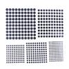 New 100pcs Black Light-Blocking Stickers For VR Glasses AI Intelligent Glasser Record Video Shading Sticker Privacy Stickers