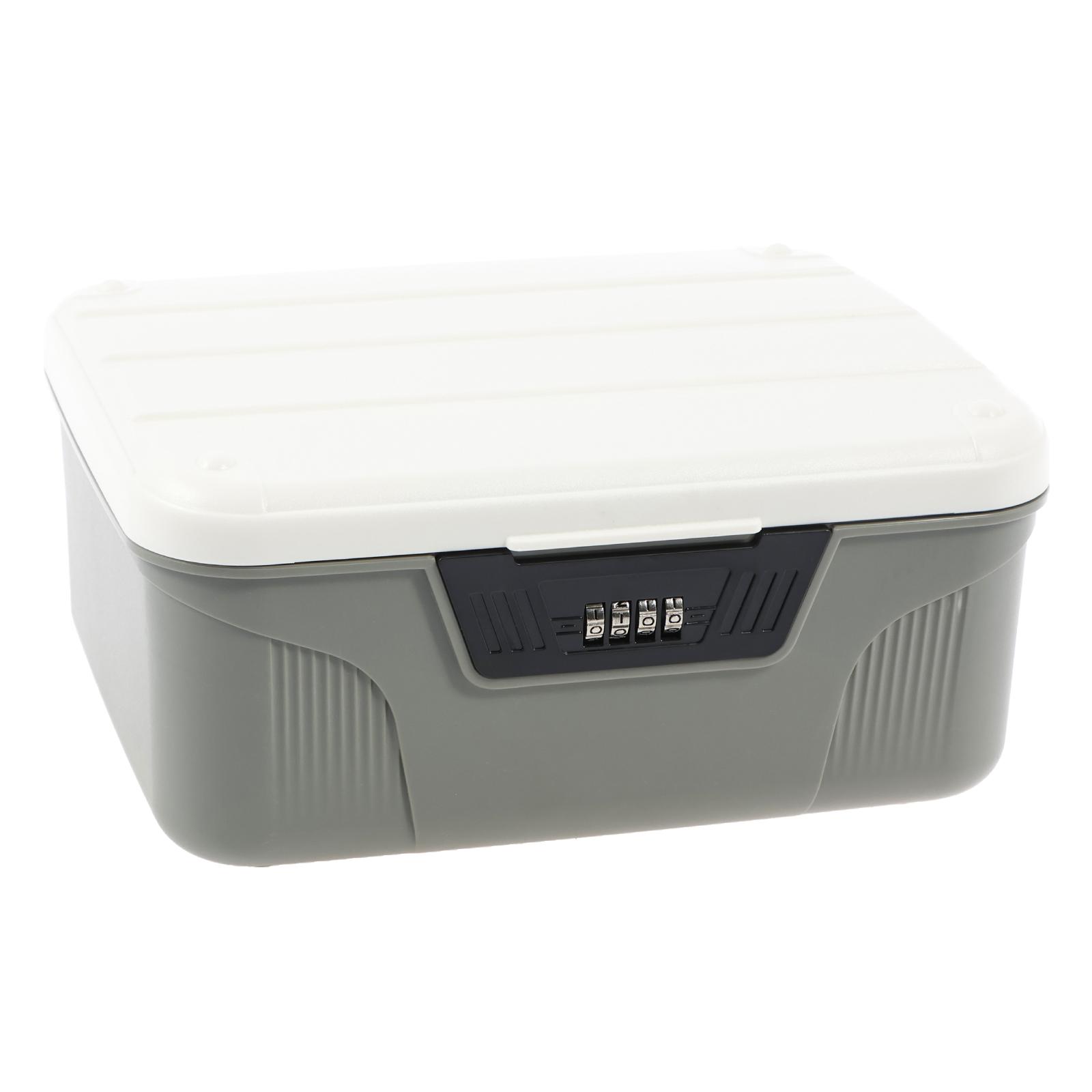 

Digital Password Lock Safe Box Medicine Locking Box Portable Passport Files Cash Jewelry Privacy Security Organizer Case