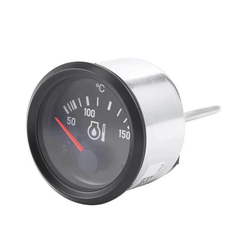 VDO Oil Temperature Gauge Meter 12V Diesel Generator Set Automotive Excavator Engineering Vehicle Accessories-X59A