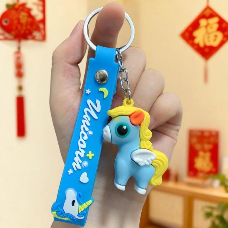 Doll Keychain 2026 Pony New Year's Zodiac Pendant Small Gift Car Bag Pendant