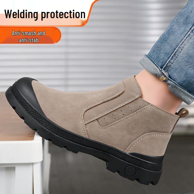 Laoguanjia Men s Steel Toe Welder Safety Shoes 44