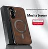 Retro Leather Magnetic Phone Cases For Samsung Galaxy A16 A25 A34 A52 A53 A54 A55 5G Metal Camera Protection Shockproof Cover