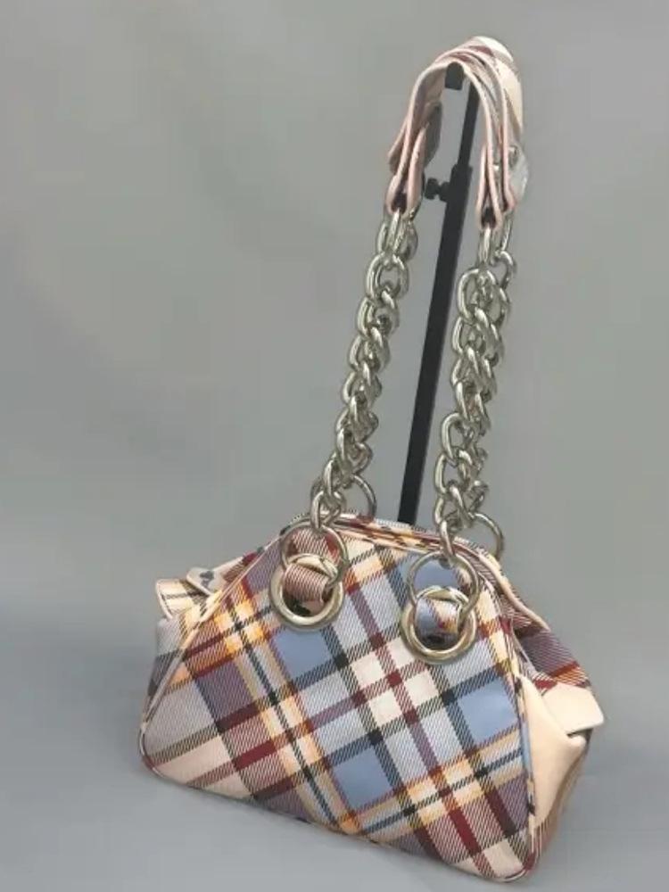 Nische 2025 Sphärisches Logo Bowlingtasche: Punk Spicy Girl Einzel-Schulter- & Umhängetasche