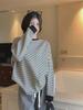 Women's Striped Loose-Fit Pullover Sweater - 2024 Autumn Casual Trend