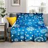 Christmas Printed Flannel Throw Blankets, Soft, Warm, Living Room, Bedroom, Bed, Sofa, Couch Gifts, Dropshipping