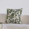 Green Cushion Cover Exquisite Embroidery Home Decoration Pillowcase 45x45cm Soft High-quality Plush Living Room Sofa Pillowcase