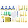 36Pcs Graffiti Tool Roller Sponge Brush Kit Stamps Antifouling Clothes Children Drawing Kit