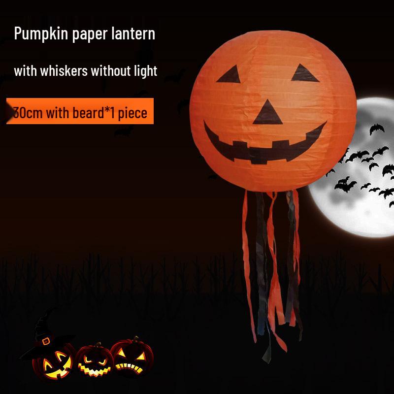 Halloween String Lights: Pumpkin Lantern Decor for Bars, Kindergartens, and More - Hanging Ornaments & Handheld Props