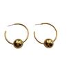 Simple Geometric Ball Earrings, Earrings, Light Luxury Earrings, High-End Sense, Niche Cold Wind Earrings.